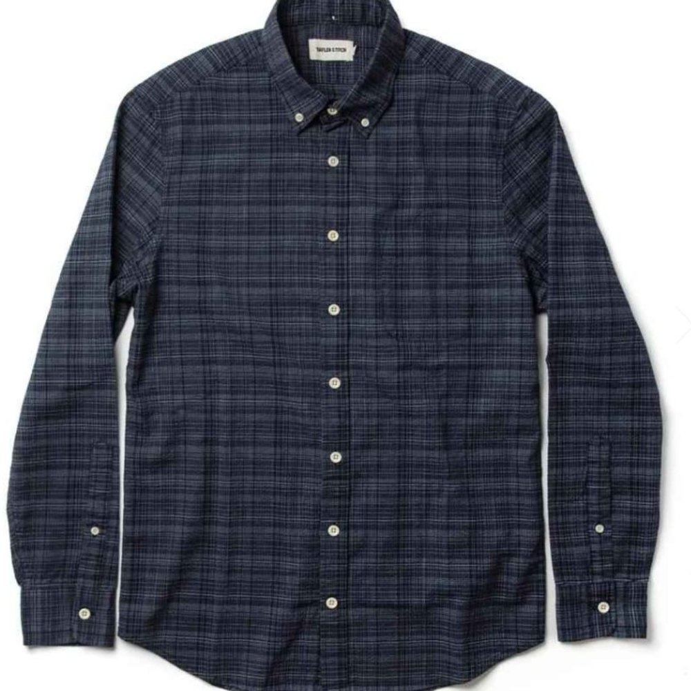 Taylor Stitch - Jack in Navy Slub - TS 40 (M)